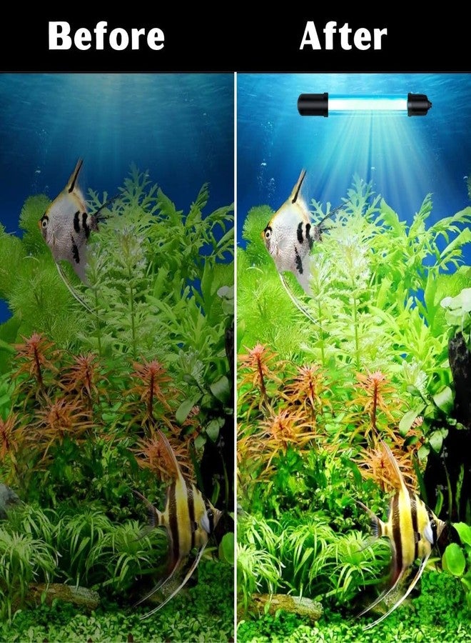 مصباح فاييناتو® للأشعة فوق البنفسجية (11 واط) الغاطس | مزيل الطحالب ومزيل عكارة الماء لحوض السمك | مناسب لأحواض المياه العذبة والمالحة والنباتية من بيزلايف وورلد - Image 2